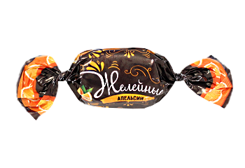 Конфеты Желейные апельсин КДВ