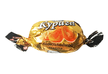 Конфета Курага в шоколадной глазури