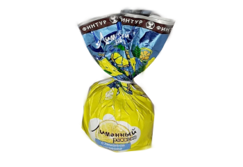 Конфета Лимонный рассвет с лимонной начинкой