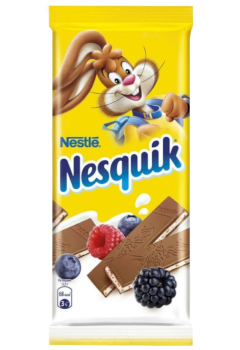 Шоколад Несквик ягодный 100 гр.